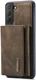 DG Ming Samsung Galaxy S24 Hoesje met Magnetische Kaarthouder Coffee afbeelding 2