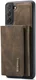 DG Ming Samsung Galaxy S24 Plus Hoesje Magnetische Kaarthouder Coffee afbeelding 2