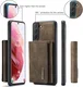 DG Ming Samsung Galaxy S24 Plus Hoesje Magnetische Kaarthouder Coffee afbeelding 8