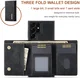 DG Ming Samsung Galaxy S24 Ultra Hoesje Magnetische Kaarthouder Zwart afbeelding 4