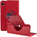Samsung Galaxy Tab A9 Hoes 360° Draaibare Book Case Rood