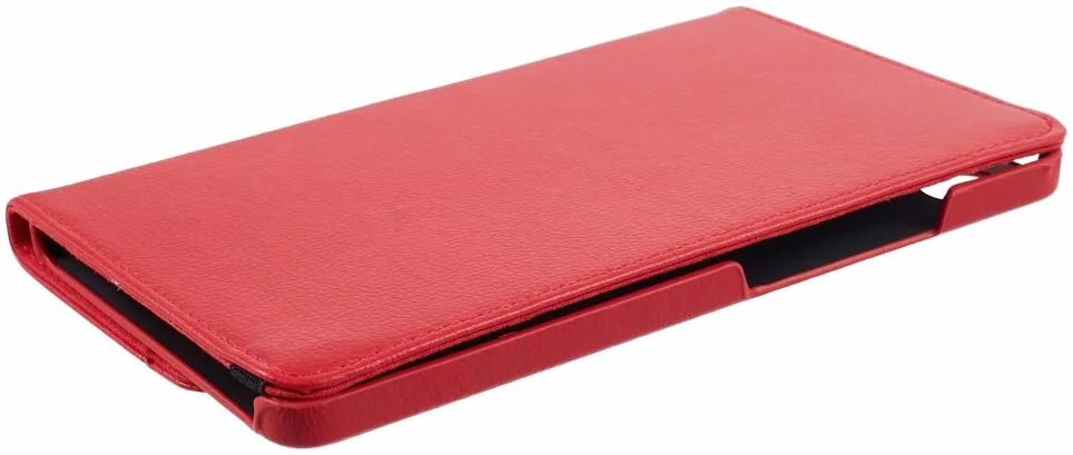 Samsung Galaxy Tab A9 Hoes 360° Draaibare Book Case Rood afbeelding 12