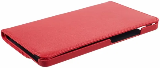 Samsung Galaxy Tab A9 Hoes 360° Draaibare Book Case Rood afbeelding 12