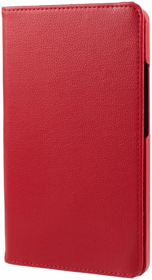 Samsung Galaxy Tab A9 Hoes 360° Draaibare Book Case Rood afbeelding 7