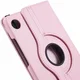 Samsung Galaxy Tab A9 Hoes 360° Draaibare Book Case Roze afbeelding 5