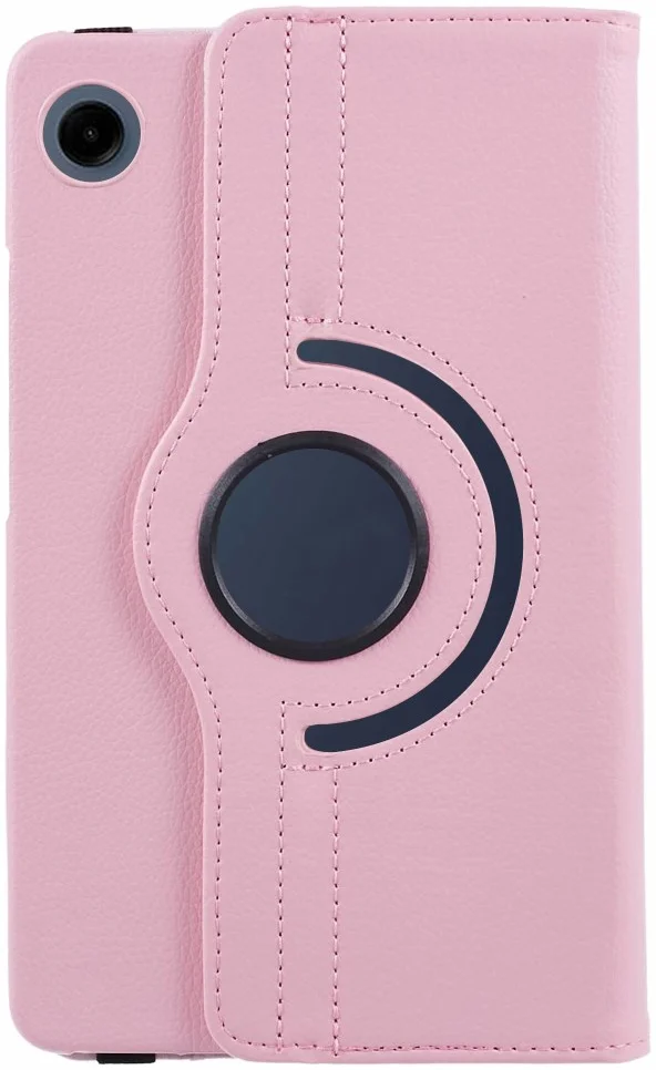 Samsung Galaxy Tab A9 Hoes 360° Draaibare Book Case Roze afbeelding 6