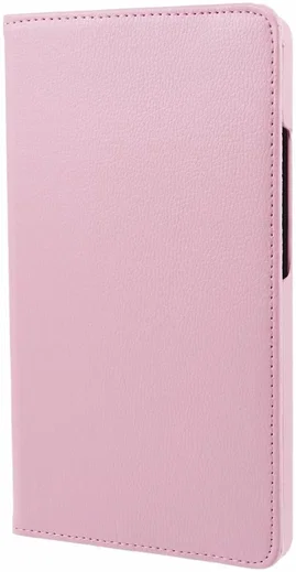 Samsung Galaxy Tab A9 Hoes 360° Draaibare Book Case Roze afbeelding 8