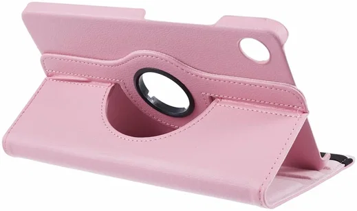 Samsung Galaxy Tab A9 Hoes 360° Draaibare Book Case Roze afbeelding 10