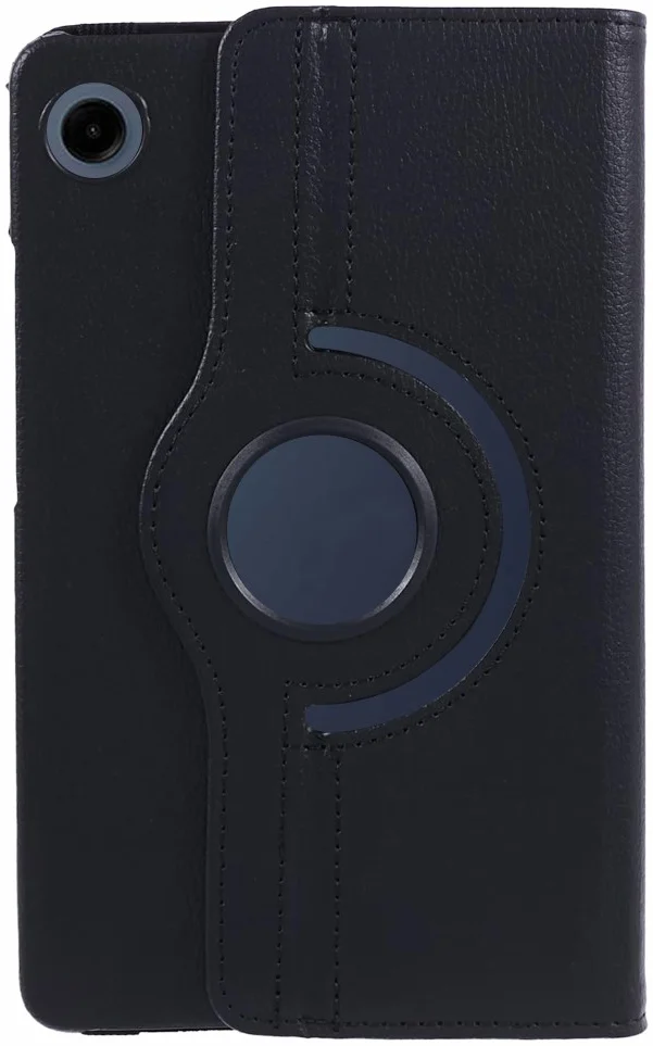 Samsung Galaxy Tab A9 Hoes 360° Draaibare Book Case Zwart afbeelding 6