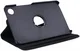 Samsung Galaxy Tab A9 Hoes 360° Draaibare Book Case Zwart afbeelding 2