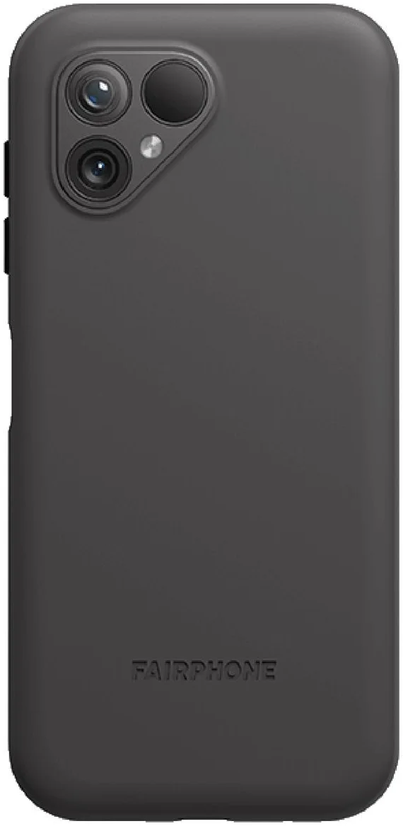 Originele FairPhone 5 Hoesje Protective Soft Case Back Cover Zwart afbeelding 1