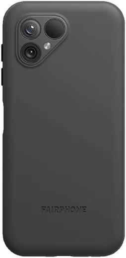 Originele FairPhone 5 Hoesje Protective Soft Case Back Cover Zwart afbeelding 1