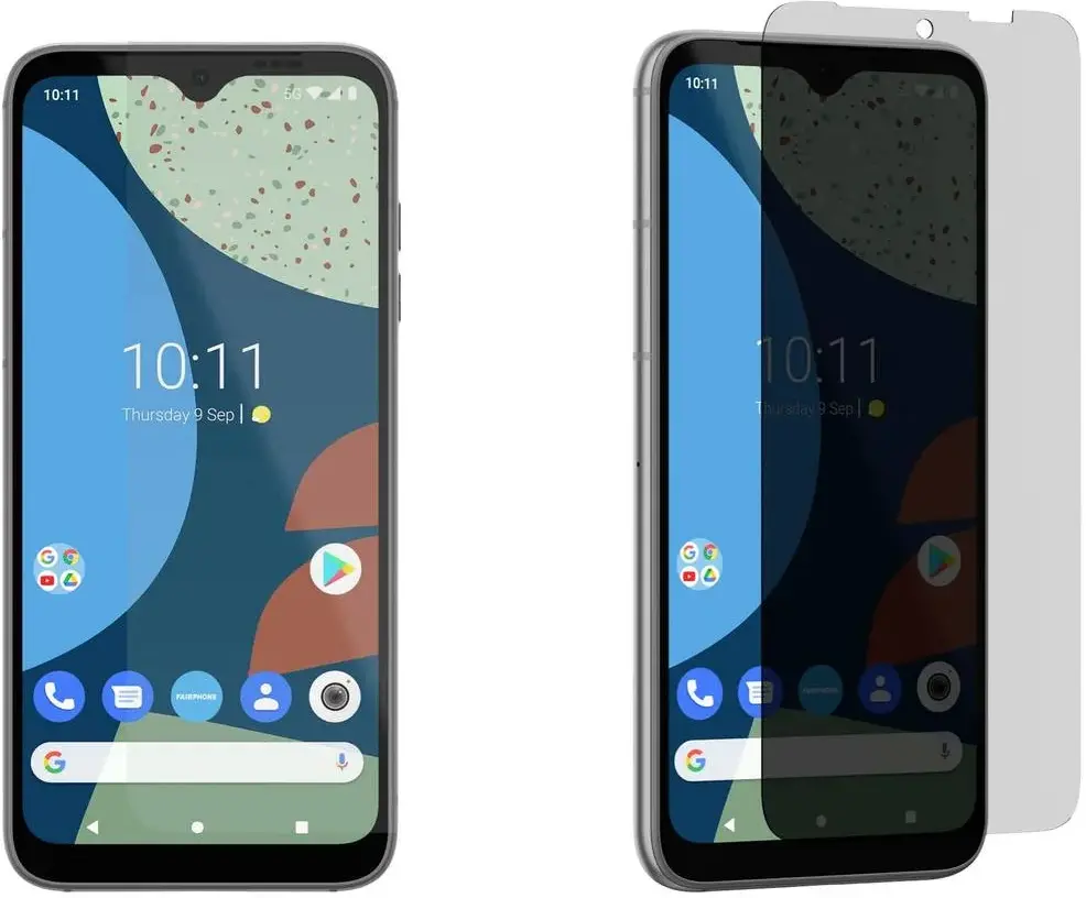 Originele FairPhone 5 Screen Protector Privacy Filter Tempered Glass afbeelding 2