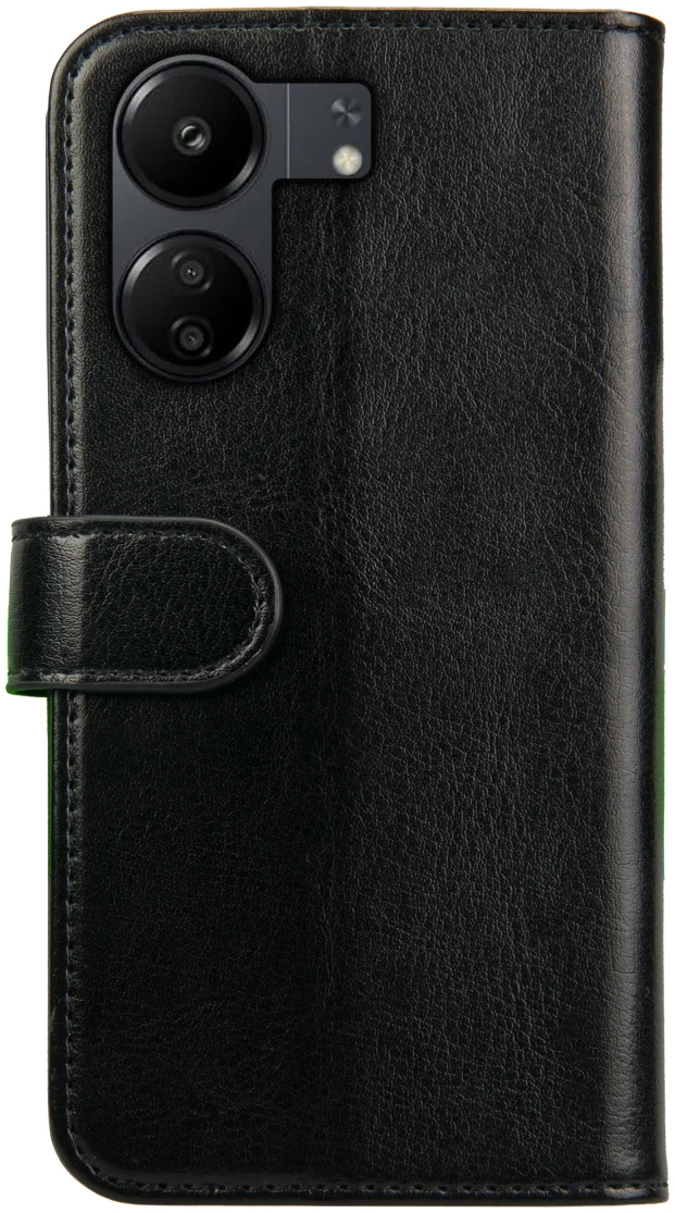 Rosso Element Xiaomi Redmi 13C / Poco C65 Hoesje Book Case Wallet Zwart afbeelding 2
