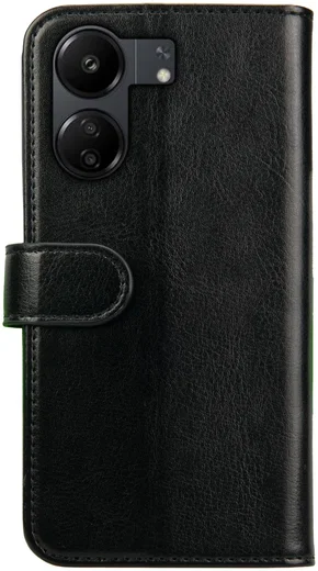 Rosso Element Xiaomi Redmi 13C / Poco C65 Hoesje Book Case Wallet Zwart afbeelding 2