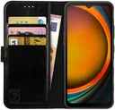Rosso Element Samsung Galaxy Xcover 7 Hoesje Book Case Wallet Zwart