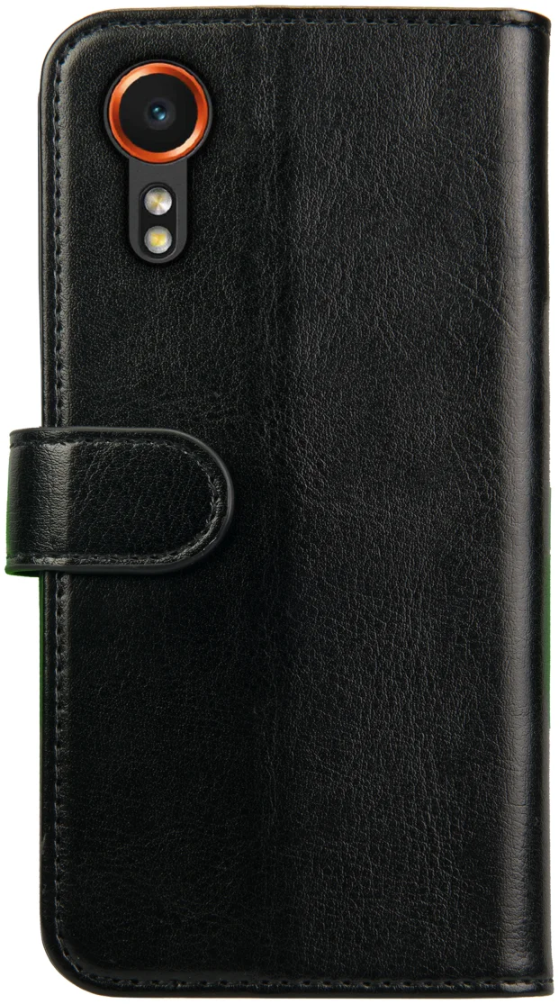 Rosso Element Samsung Galaxy Xcover 7 Hoesje Book Case Wallet Zwart afbeelding 2