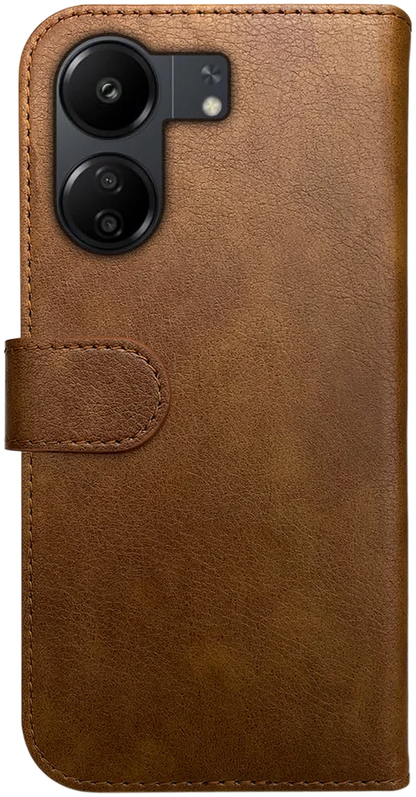 Rosso Element Xiaomi Redmi 13C / Poco C65 Hoesje Book Case Wallet Bruin afbeelding 2