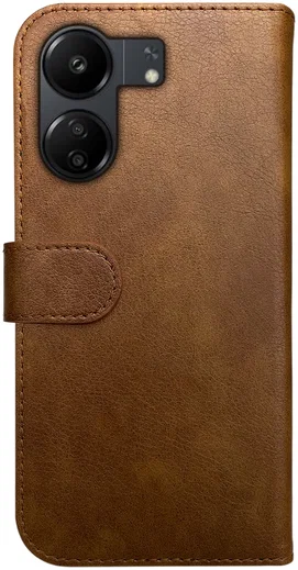 Rosso Element Xiaomi Redmi 13C / Poco C65 Hoesje Book Case Wallet Bruin afbeelding 2