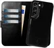 Rosso Elite Samsung S22 Hoesje MagSafe Book Case Echt Leer Zwart afbeelding 1