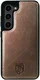 Rosso Elite Samsung S22 Hoesje MagSafe Book Case Echt Leer Bruin afbeelding 15