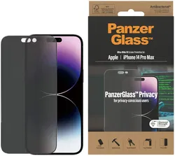 PanzerGlass Ultra Wide iPhone 14 Pro Max Screen Protector Privacy afbeelding