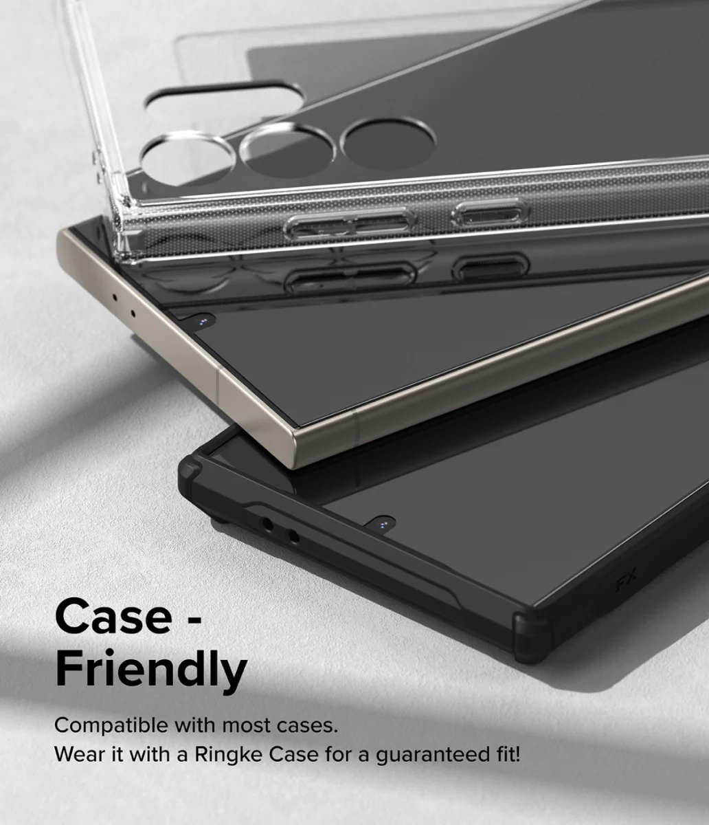Ringke Dual Easy Film Samsung S24 Ultra Screen Protector Jig 2-Pack afbeelding 10