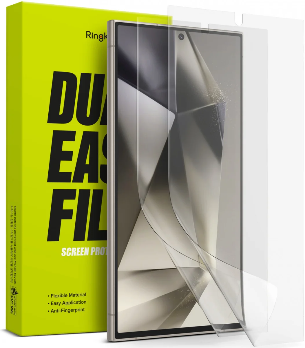 Ringke Dual Easy Film Samsung S24 Ultra Screen Protector Jig 2-Pack afbeelding 2