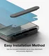 Ringke Dual Easy Film Samsung S24 Ultra Screen Protector Jig 2-Pack afbeelding 3