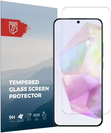 Rosso Samsung Galaxy A35 9H Tempered Glass Screen Protector afbeelding 1