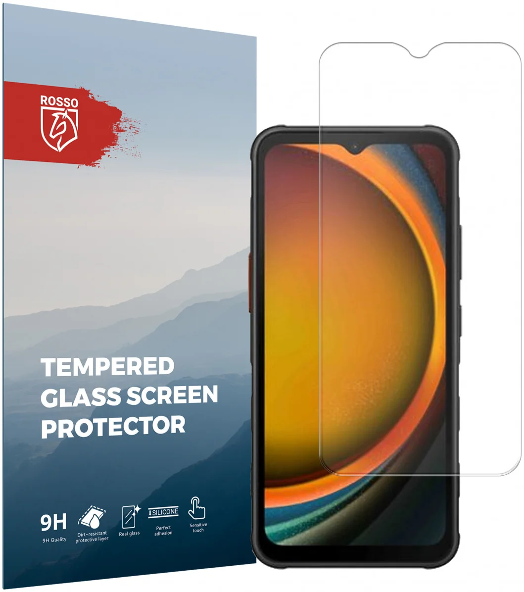 Rosso Samsung Galaxy Xcover 7 9H Tempered Glass Screen Protector afbeelding 1