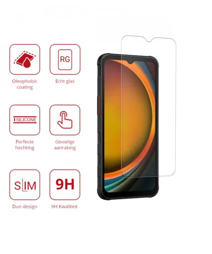 Rosso Samsung Galaxy Xcover 7 9H Tempered Glass Screen Protector afbeelding 2