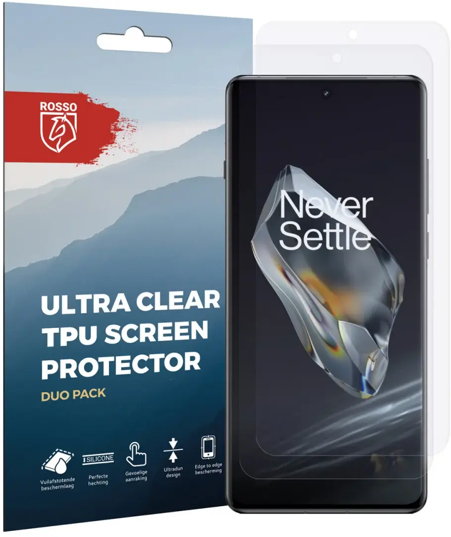 Rosso OnePlus 12 Screen Protector Ultra Clear Duo Pack afbeelding 7