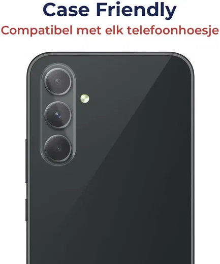 Rosso Samsung Galaxy A35 Camera Lens Protector Transparant afbeelding 2