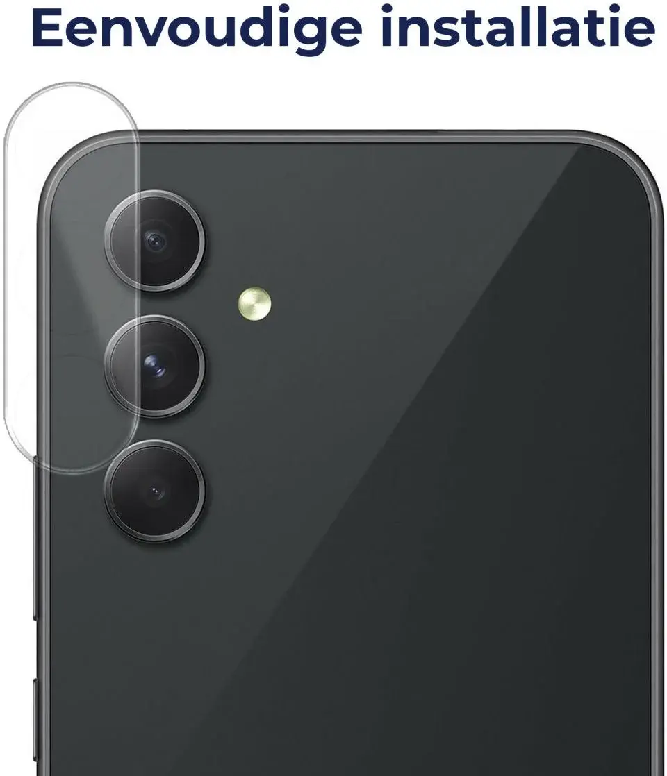 Rosso Samsung Galaxy A35 Camera Lens Protector Transparant afbeelding 5