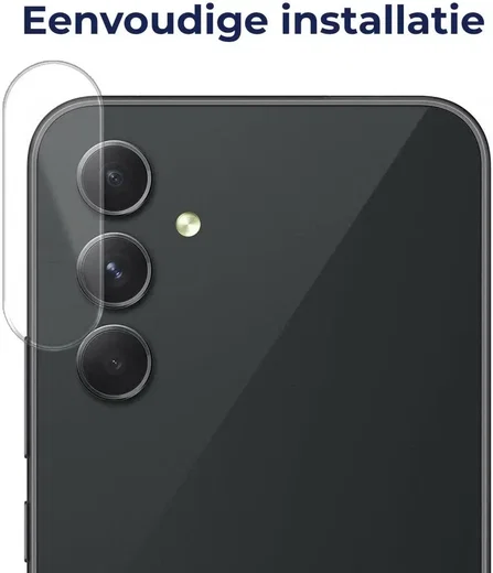 Rosso Samsung Galaxy A35 Camera Lens Protector Transparant afbeelding 5