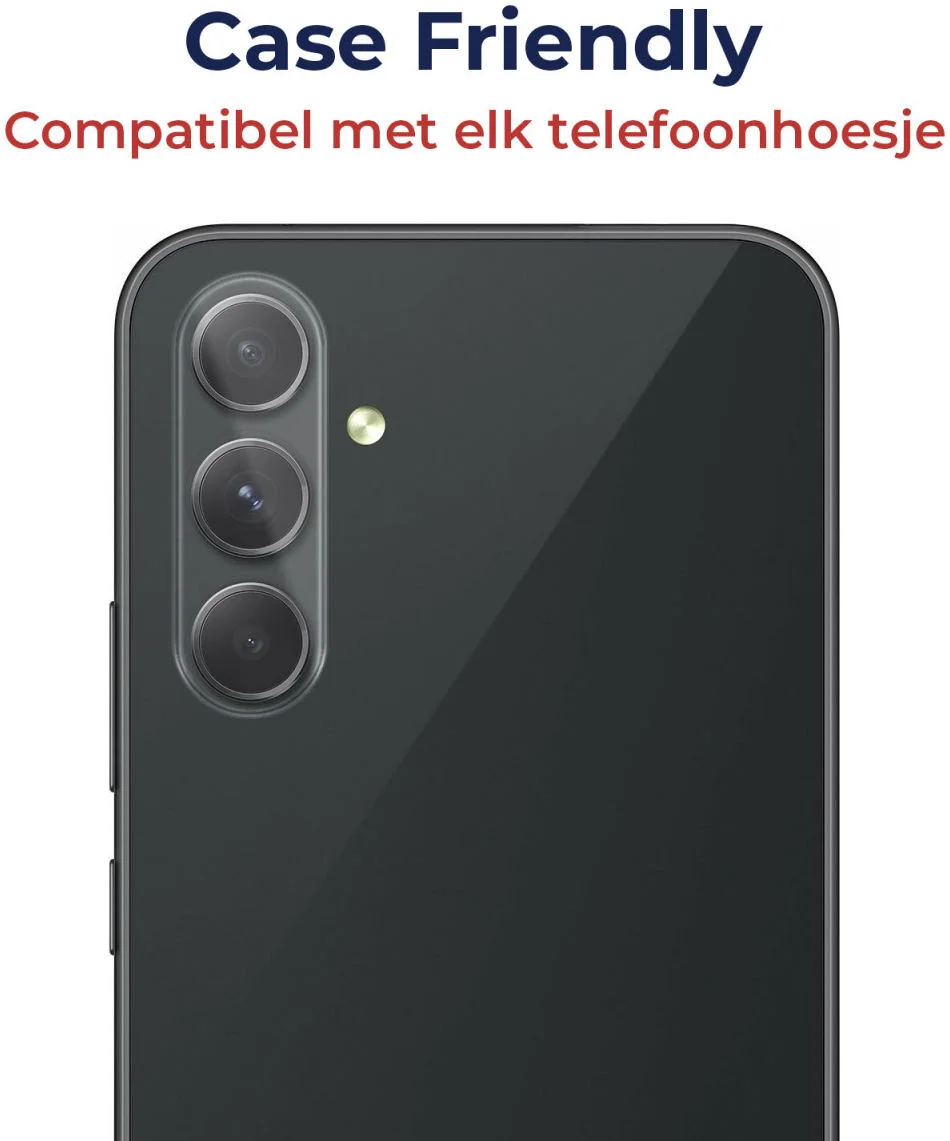 Rosso Samsung Galaxy A55 Camera Lens Protector Transparant afbeelding 2