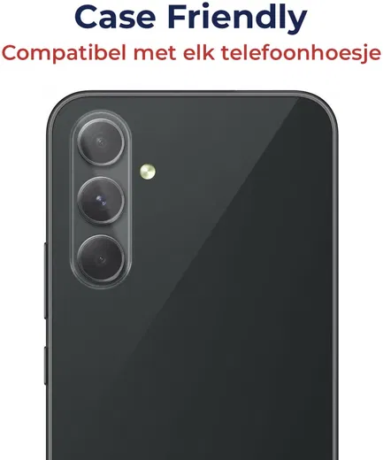 Rosso Samsung Galaxy A55 Camera Lens Protector Transparant afbeelding 2