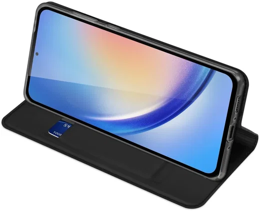 Dux Ducis Skin Pro Samsung Galaxy A35 Hoesje Portemonnee Zwart afbeelding 5