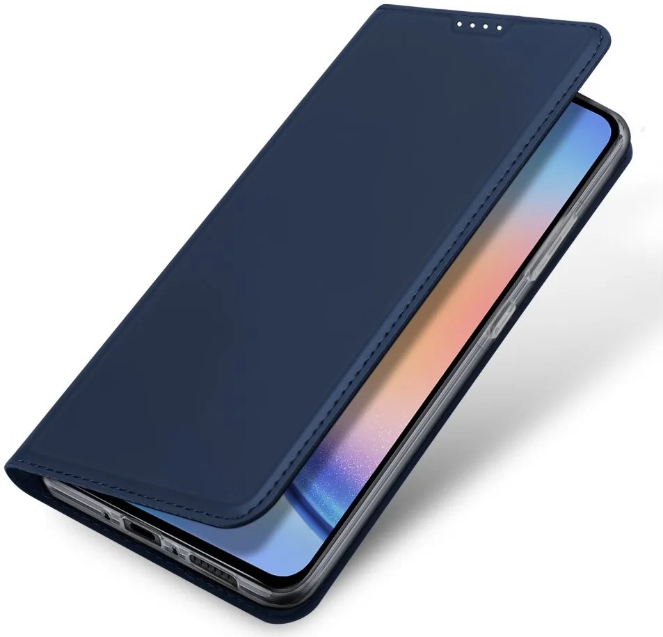 Dux Ducis Skin Pro Samsung Galaxy A35 Hoesje Portemonnee Blauw afbeelding 1
