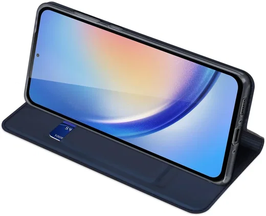 Dux Ducis Skin Pro Samsung Galaxy A35 Hoesje Portemonnee Blauw afbeelding 5