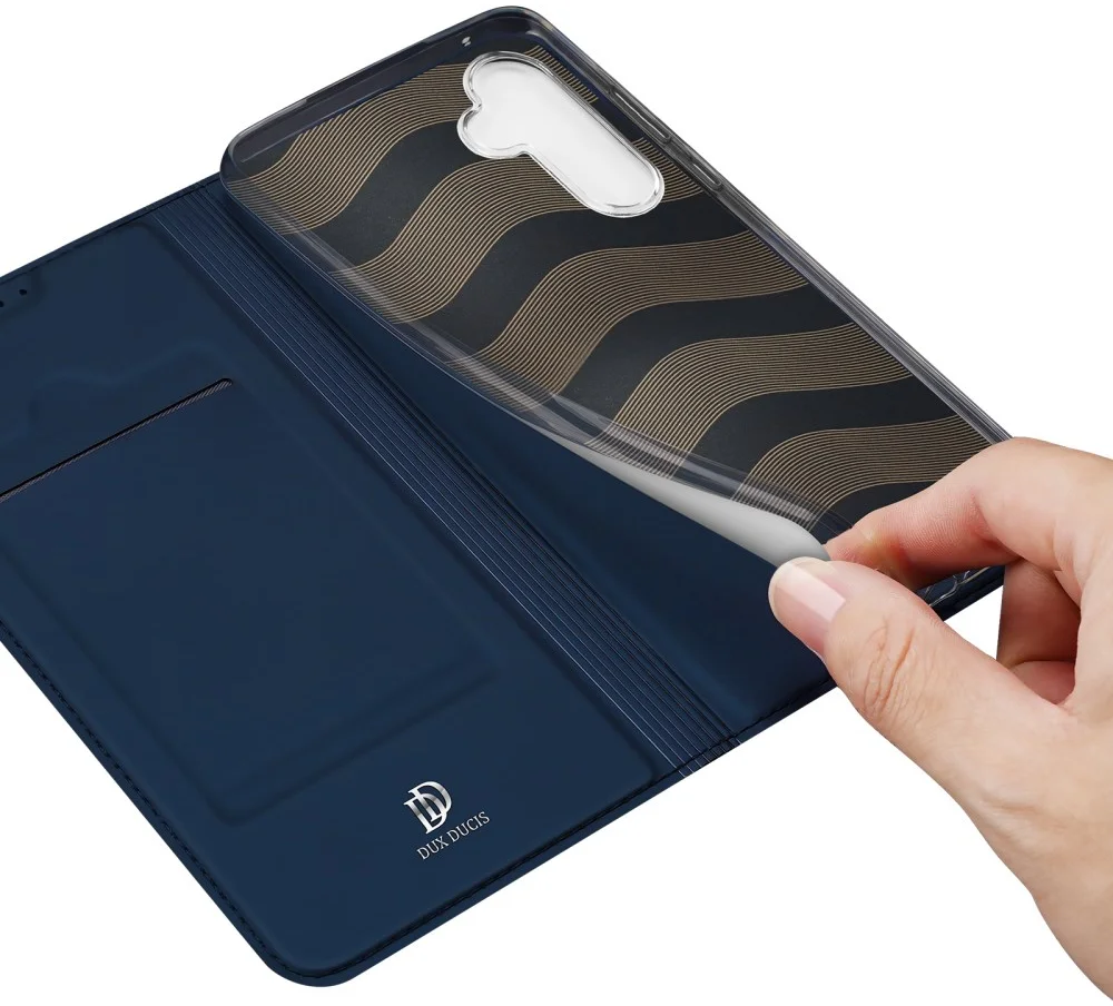Dux Ducis Skin Pro Samsung Galaxy A35 Hoesje Portemonnee Blauw afbeelding 8
