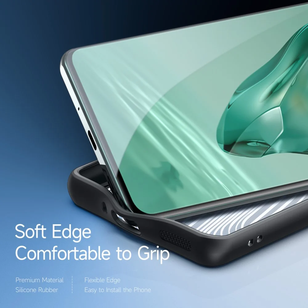 Dux Ducis Aimo OnePlus 12 Hoesje Back Cover Zwart afbeelding 9