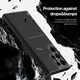 Dux Ducis Rafi Samsung S24 Ultra Hoesje MagSafe Pasjes Houder Zwart afbeelding 8