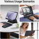 Dux Ducis Samsung Galaxy Tab A9 Plus Hoes Bluetooth Toetsenbord Zwart afbeelding 8