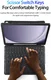 Dux Ducis Samsung Galaxy Tab A9 Plus Hoes Bluetooth Toetsenbord Zwart afbeelding 10