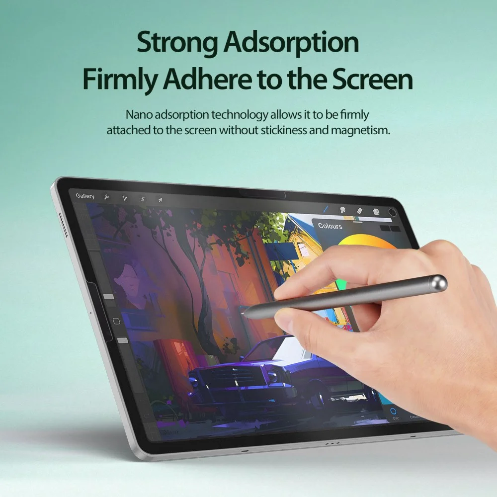 Dux Ducis Naad Paperlike Samsung Galaxy Tab S9 FE Screenprotector afbeelding 5