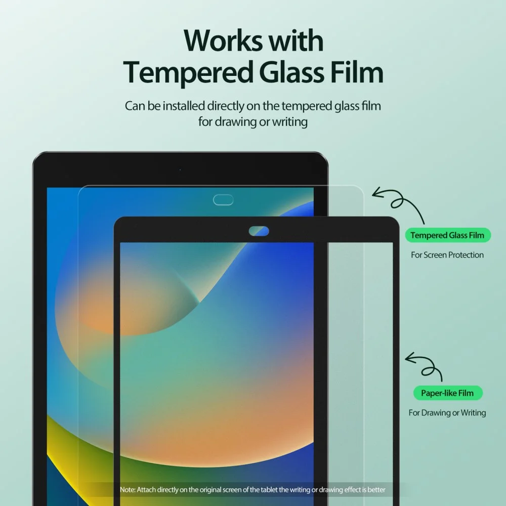 Dux Ducis Naad Paperlike Apple iPad 10.2 Screenprotector afbeelding 9