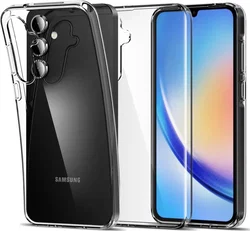 Samsung Galaxy A35 Hoesje Dun TPU Back Cover Transparant afbeelding