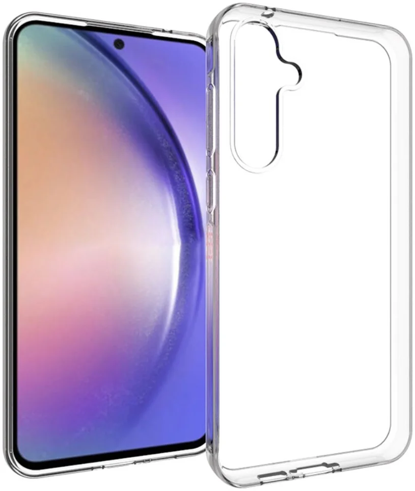 Samsung Galaxy A55 Hoesje Dun TPU Back Cover Transparant afbeelding 8